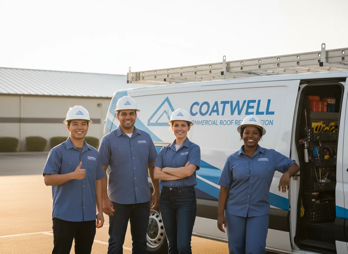 Commercial roof coating company in Belle Haven, VA